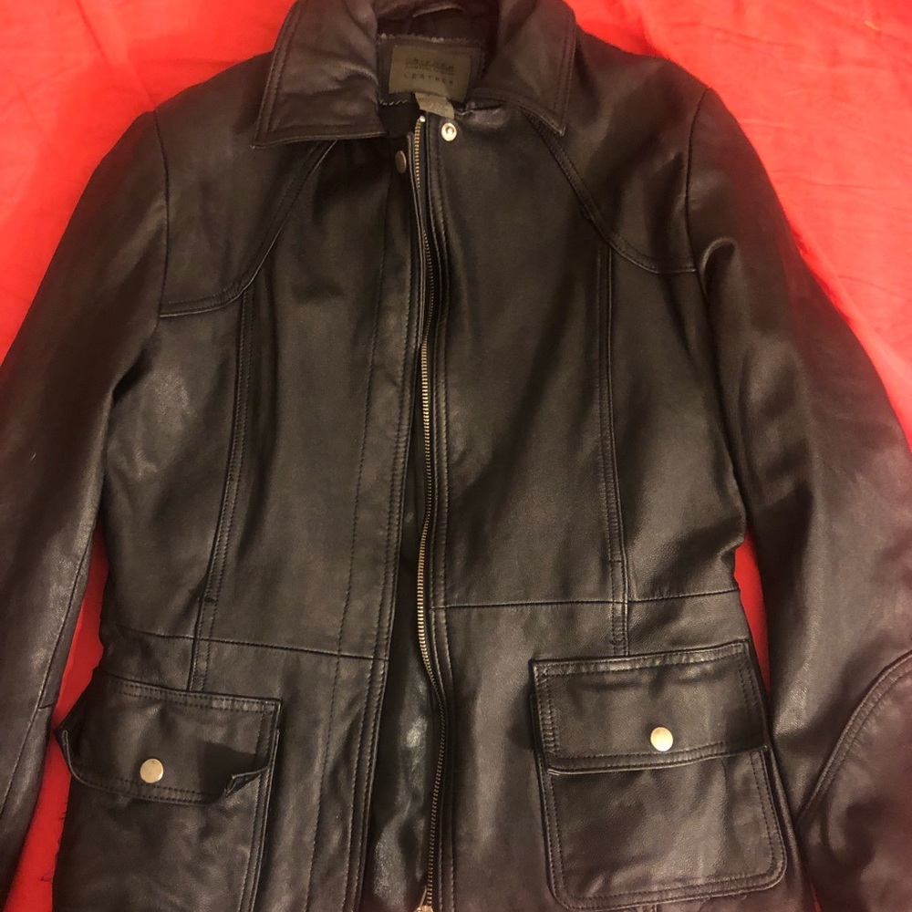 Leather jacket